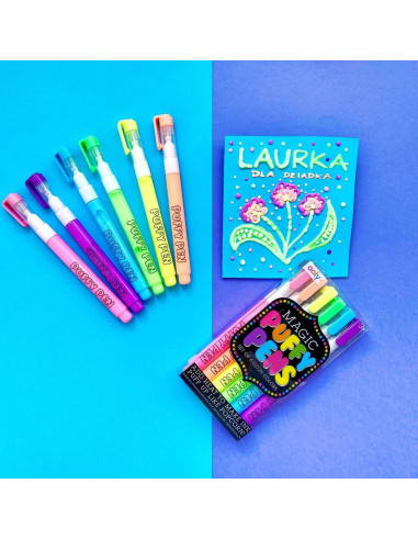 132-061,Carioci magice cu efect 3D, Puffy Pens