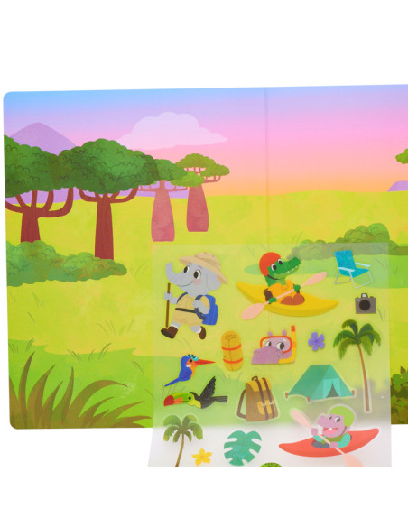 161-063,Set creativ transfer - Aventura in jungla