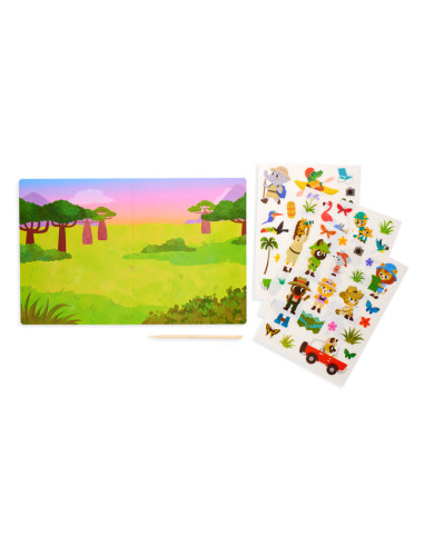 161-063,Set creativ transfer - Aventura in jungla