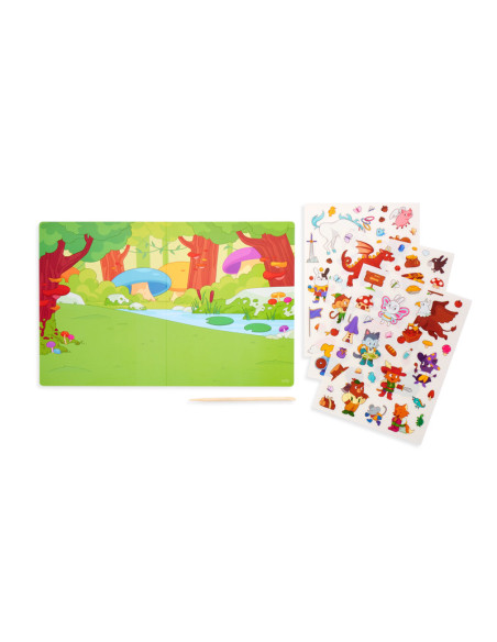 161-067,Set creativ transfer - Padurea magica