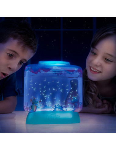AD4003,Set educativ STEM - AQUA DRAGONS Habitat Lumea subacvatica - acvariu Deluxe cu LED-uri