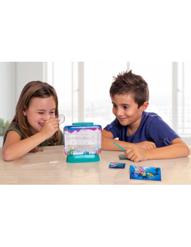 AD4003,Set educativ STEM - AQUA DRAGONS Habitat Lumea subacvatica - acvariu Deluxe cu LED-uri