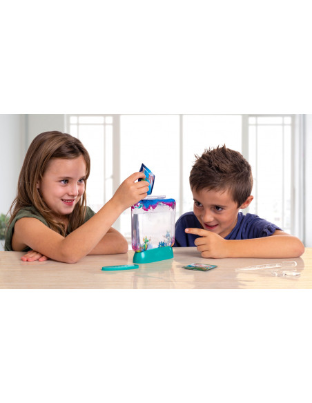 AD4003,Set educativ STEM - AQUA DRAGONS Habitat Lumea subacvatica - acvariu Deluxe cu LED-uri