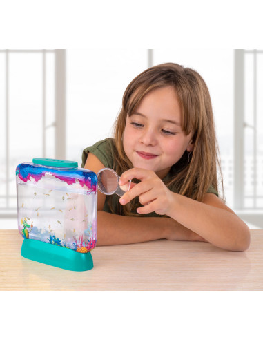 AD4003,Set educativ STEM - AQUA DRAGONS Habitat Lumea subacvatica - acvariu Deluxe cu LED-uri