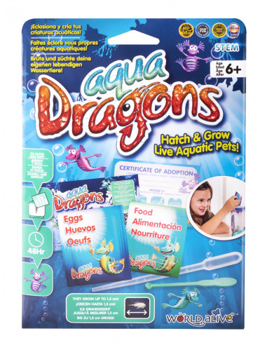 AD4004,Set educativ STEM - AQUA DRAGONS Lumea subacvatica - kit reumplere starter