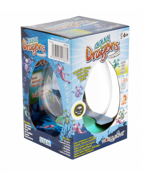AD4005B,Set educativ STEM - AQUA DRAGONS Habitat Jurassic Time Travel EGGspress