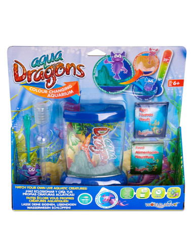 AD7001,Set educativ STEM - AQUA DRAGONS Habitat in culori schimbatoare