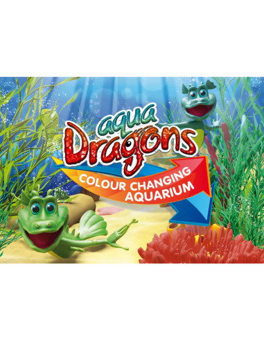 AD7002,Set educativ STEM - AQUA DRAGONS Habitat Deluxe in culori schimbatoare si LED-uri