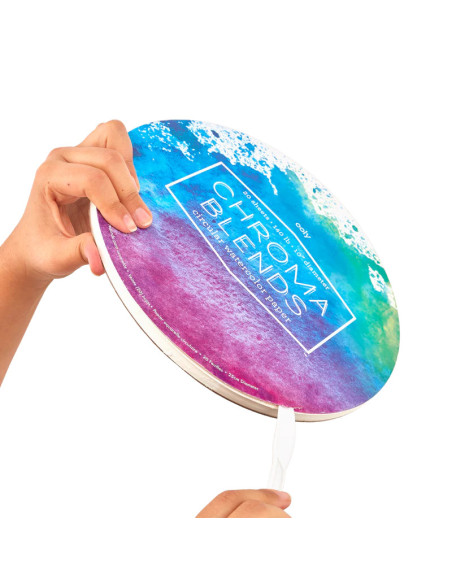 118-218,Bloc desen circular Watercolor Chroma Blends