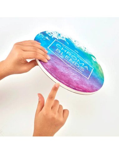 118-218,Bloc desen circular Watercolor Chroma Blends