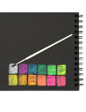 126-009,Set acuarele Chroma Blends Neon - 12 culori neon si pensula