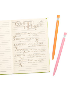 128-156,Notat! - Creioane mecanice grafit extra gros - set de 6, cu citate motivationale 2