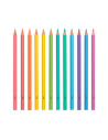 128-158,Creioane colorate in nuante pastelate - Set de 12