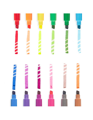 130-046,Carioci care se sterg - Make no mistake! - Set de 12