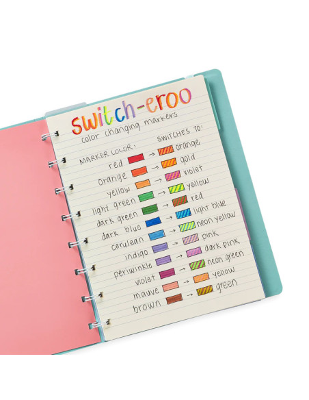 130-072,Carioci magice care schimba culorile - Switch-eroo! - set de 12