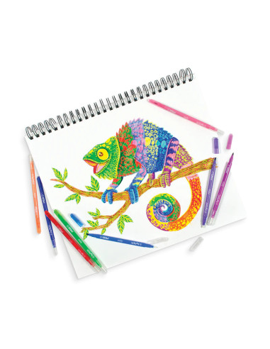 130-072,Carioci magice care schimba culorile - Switch-eroo! - set de 12