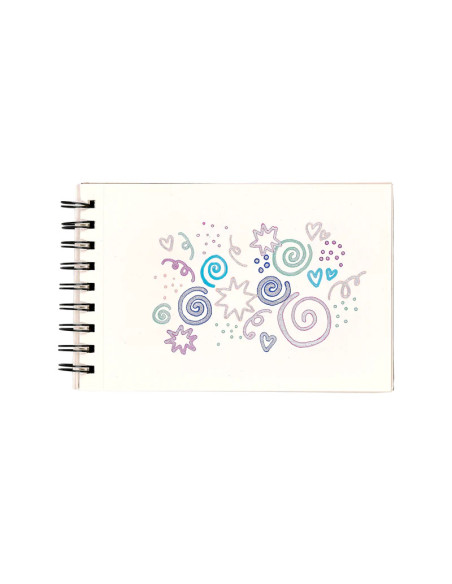 130-082,Carioci cu contur argintiu - Silver Linings - Set de 6