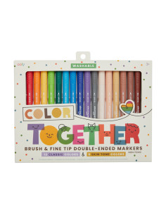 130-099,Carioci lavabile Color Together - Set de 18