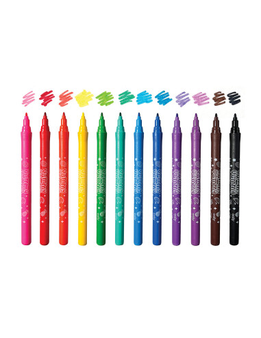 130-105,Carioci parfumate lavabile Yummy Yummy - Set de 12