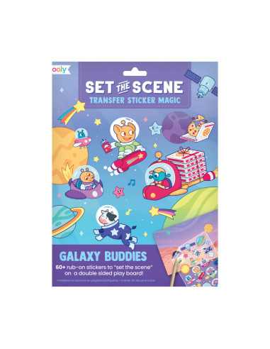 161-066,Set creativ transfer - Prietenii Galaxiei
