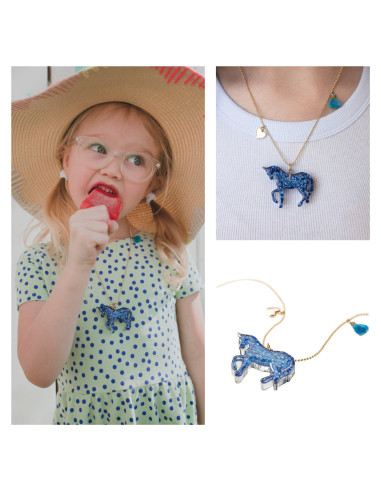 201-015,Colier Lucy - Unicorn