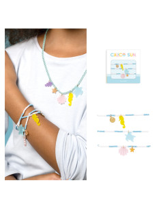 202-018,Bratari cu pandantive Shelley - Set de 3 2