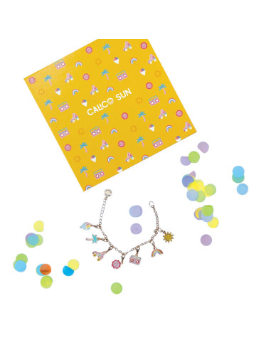 291-002,Set cadou bratara si charmuri - Calendar pentru sarbatorit evenimente - Good Vibes Only