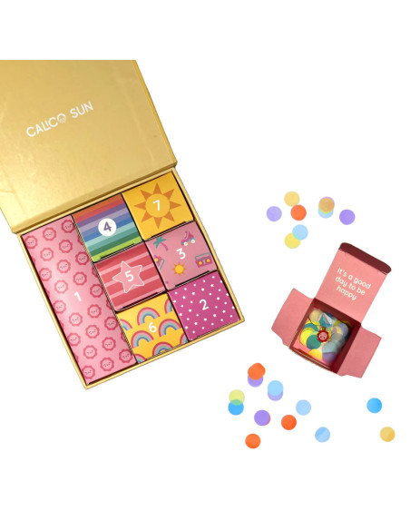 291-002,Set cadou bratara si charmuri - Calendar pentru sarbatorit evenimente - Good Vibes Only