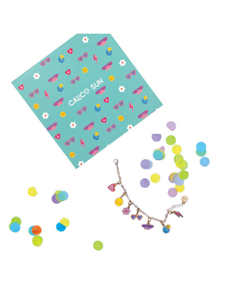 291-004,Set cadou bratara si charmuri - Calendar pentru sarbatorit evenimente - Cool To Be Kind