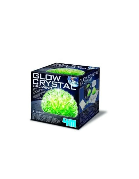 4M-03918/EU,Set experimente de crescut cristale, fosforescent - straluceste in intuneric