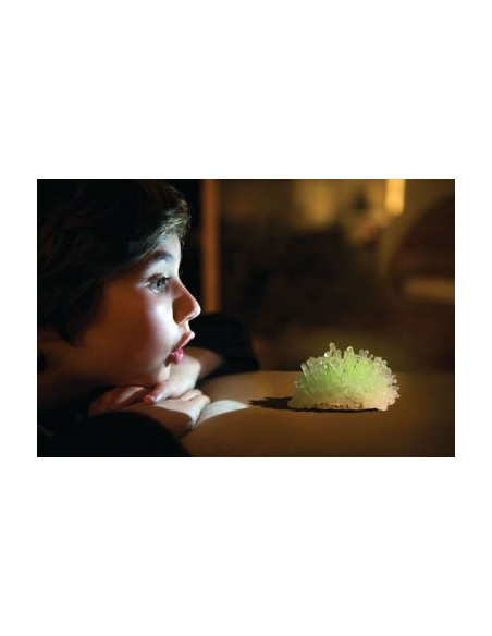 4M-03918/EU,Set experimente de crescut cristale, fosforescent - straluceste in intuneric