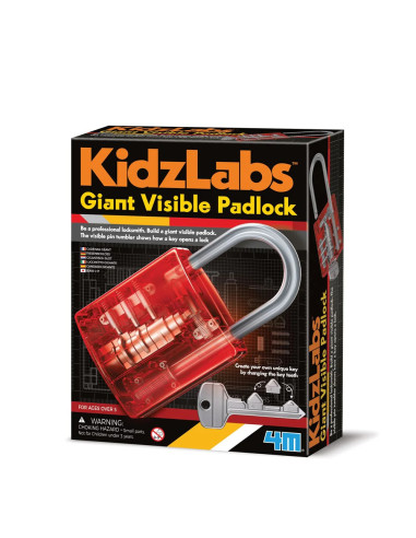 4M-03445,Lacat gigant translucid KidzLabs