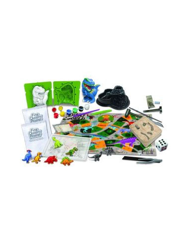 4M-05540,Kit stiintific - Lumea Dinozaurilor, STEAM Kids