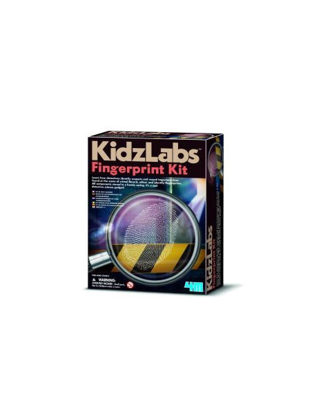 4M-03248,Set educativ STEM - Amprente digitale KidzLabs
