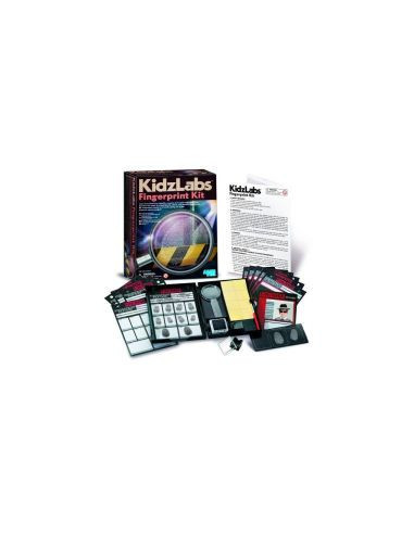4M-03248,Set educativ STEM - Amprente digitale KidzLabs