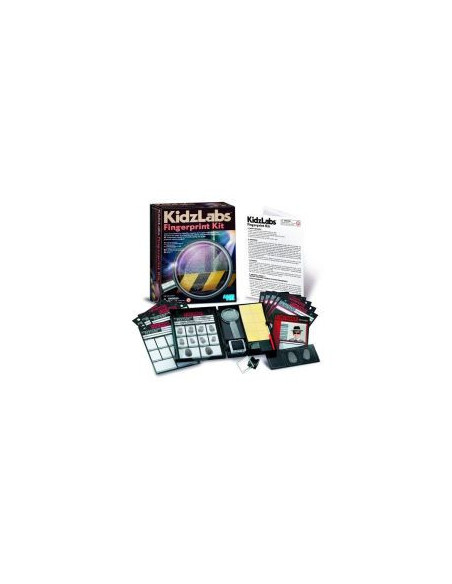 4M-03248,Set educativ STEM - Amprente digitale KidzLabs