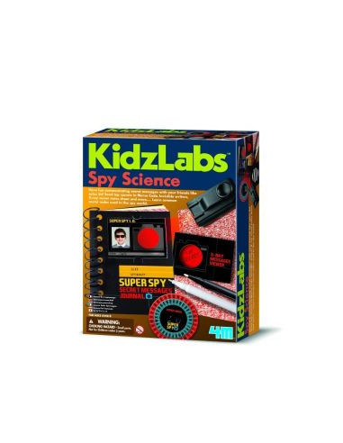 4M-03295,Set educativ STEM - Stiinta Spionului, KidzLabs