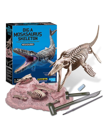 4M-03457,Set educativ Sapa si descopera Dinozauri - Mosasaurus