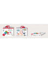 CP223083,Creioane cerate interconectabile Block Crayons - Masina, Haku Yoka