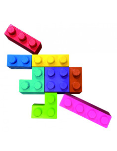 CP223089,Creioane cerate interconectabile Block Crayons - Dinozaur T-Rex, Haku Yoka 2