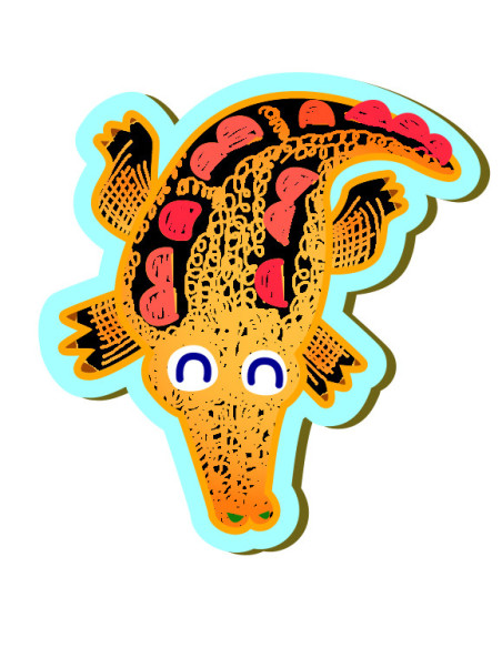 CH211788,Joc de pescuit 2in1 razuibil - Scratch N Catch- Animale Jungla