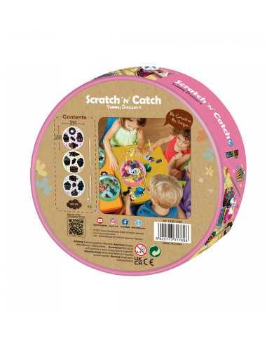 CH211789,Joc de pescuit 2in1 razuibil - Scratch N Catch-Desert delicios