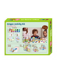 BTS216017,Kit de activitati cu creioane colorate - Distractie in 4 anotimpuri 2