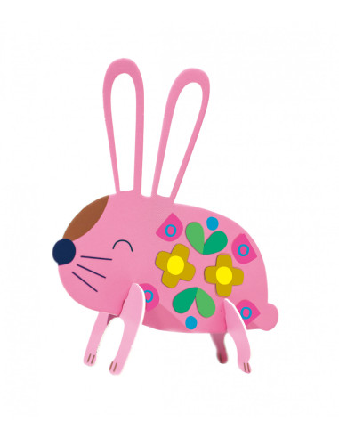 CH221840,Joc creativ Stick N Play cu scene 3D si stickere repozitionabile - Gradina Secreta