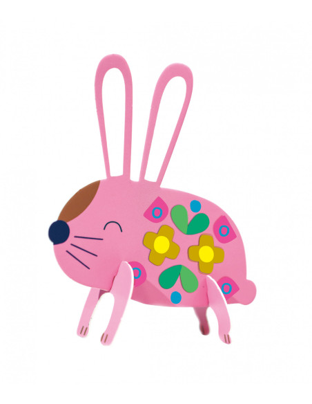 CH221840,Joc creativ Stick N Play cu scene 3D si stickere repozitionabile - Gradina Secreta