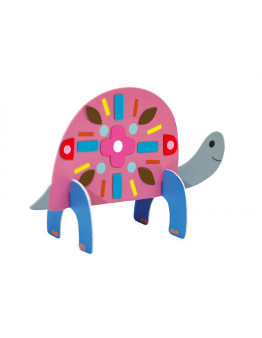 CH221840,Joc creativ Stick N Play cu scene 3D si stickere repozitionabile - Gradina Secreta