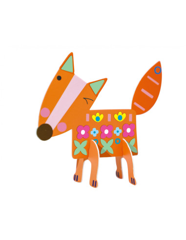 CH221840,Joc creativ Stick N Play cu scene 3D si stickere repozitionabile - Gradina Secreta