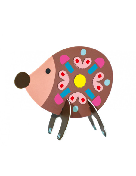 CH221840,Joc creativ Stick N Play cu scene 3D si stickere repozitionabile - Gradina Secreta