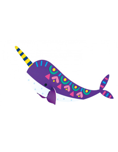 CH221842,Joc creativ Stick N Play cu scene 3D si stickere repozitionabile - Animale polare si marine