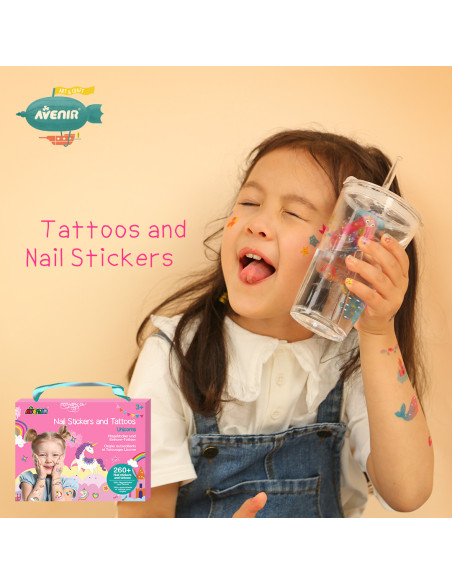 NA218207,Stickere pentru unghii si tatuaje - Flori